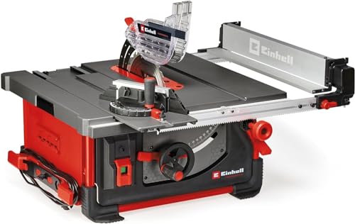 Einhell Professional Tischkreissäge mit Schiebetisch TP-CC 10 T (2000 W, 85 mm Schnitthöhe, Ø 254 mm Sägeblatt, Schiebeschlitten, Tischverbreiterung, Winkelanschlag) von Einhell