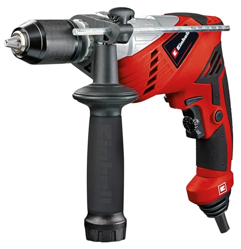 Einhell Schlagbohrmaschine TE-ID 650 E (650 Watt, Qualitätsbohrfutter aus Metall, Rechts-/Linkslauf, Metall-Bohrtiefenanschlag, Spindelarretierung "press&lock") Einhell Schlagbohrmaschine TE-ID 650 E (650 Watt, Qualitätsbohrfutter aus Metall, Rechts-/Linkslauf, Metall-Bohrtiefenanschlag, Spindelarretierung "press&lock") von Einhell