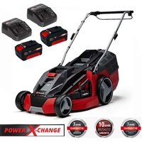 Einhell Rasenmäher GE-CM 43 Li M Kit 36V, 43 cm 2 x 4,0 Ah Akku + 2 x Ladegerät) von Einhell