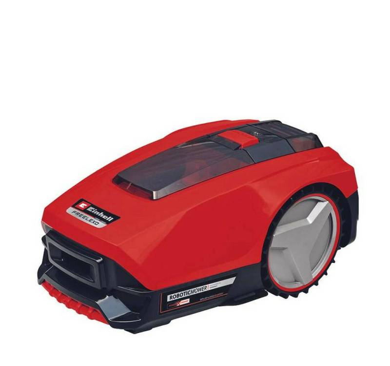 Einhell Rasenmähroboter Freelexo 300 Solo, (Solo, Ohne Akku und Ladegerät), Nebenflächenmähprogramm,Regensensor,Bedienfeld von Einhell