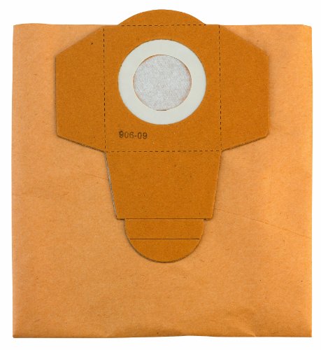 Original Einhell Schmutzfangsack 25 L (passend für Einhell Nass-Trockensauger, 25 L Volumen, 5 Stück enthalten, aus Papier) von Einhell