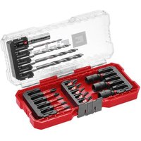 Einhell Steckschlüssel-Bit-Einsatz-Set 1/4  (6.3 mm) 18teilig 108709 von Einhell