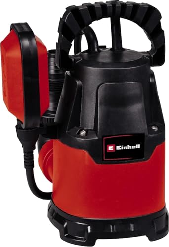 Einhell Tauchpumpe GC-SP 2275 (220 W, 7.500 Liter pro Stunde, max. Förderhöhe 6 m, flachabsaugend bis 5 mm, Klarwasserpumpe, bis zu 5 mm Partikelgröße) von Einhell