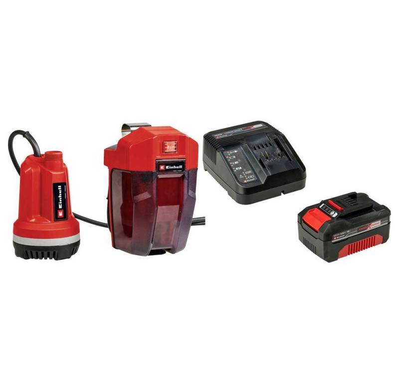 Einhell Tauchpumpe Power X-Change Akku-Klarwasserpumpe GE-PP 18 RB von Einhell