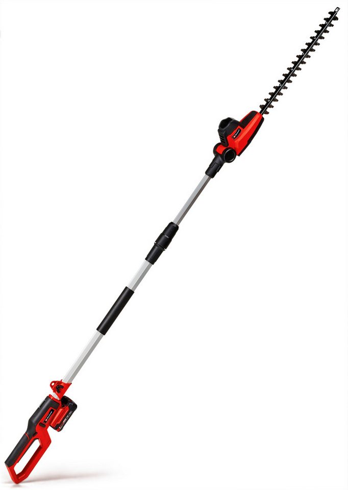 Einhell Teleskop-Heckenschere GC-HH 18/45 Li T-Solo, 45 cm Schwertlänge von Einhell