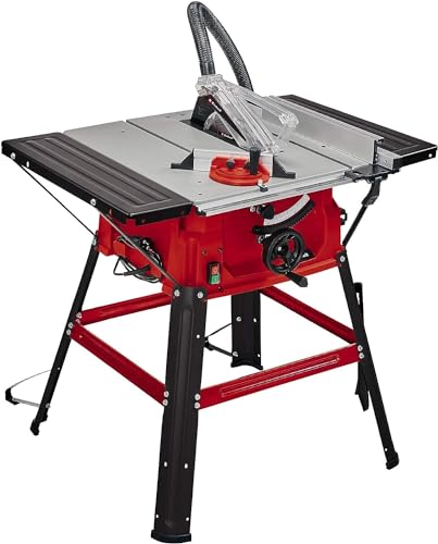 Einhell Tischkreissäge TC-TS 2025/2 U (2.000 Watt, 85 mm Schnitthöhe, Ø 250 mm Sägeblatt, Tischverbreiterung, Winkelanschlag, Parallelanschlag, Sägeblattneigung) von Einhell