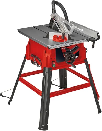Einhell Tischkreissäge TC-TS 2025/3 eco (2000 W, 85 mm Schnitthöhe, Ø 250 mm Sägeblatt, Winkelanschlag, Parallelanschlag, Absauganschluss, inkl. Präzisionssägeblatt) von Einhell