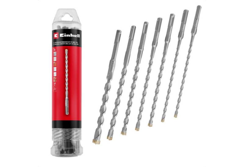 Einhell Hammerbohrer EINHELL SDS-Plus Bohrer-Set 265515, 6-14 mm, 210 mm, 7-teilig Einhell Hammerbohrer EINHELL SDS-Plus Bohrer-Set 265515, 6-14 mm, 210 mm, 7-teilig von Einhell