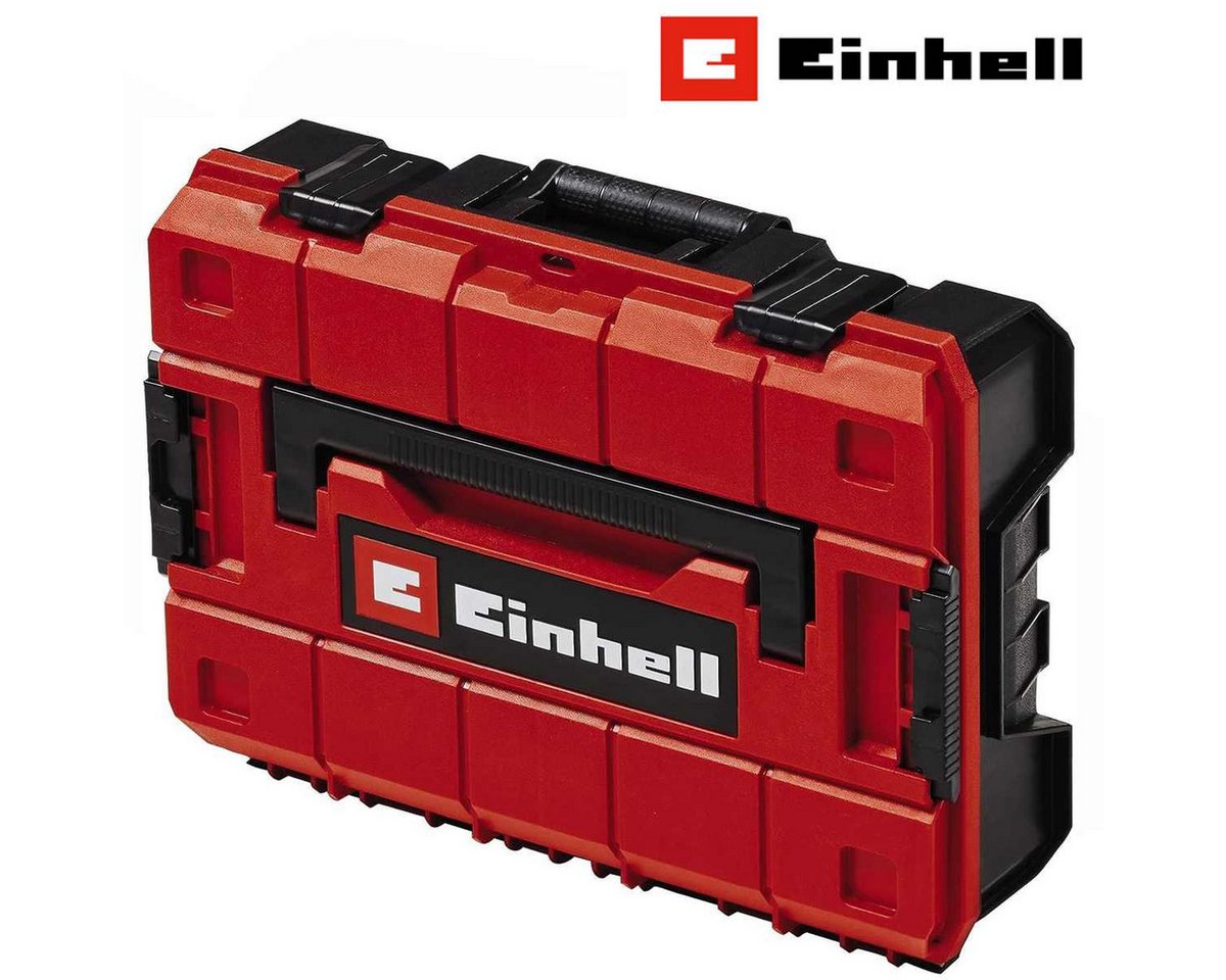 Einhell Werkzeugkoffer E-Case S-F Systemkoffer stapelbar, spritzwassergeschützt von Einhell