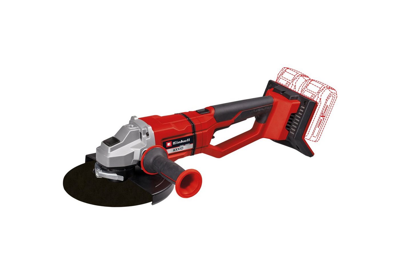 Einhell Winkelschleifer Professional Akku-Winkelschleifer AXXIO 36/230 Q, 36Volt (2x18V) von Einhell