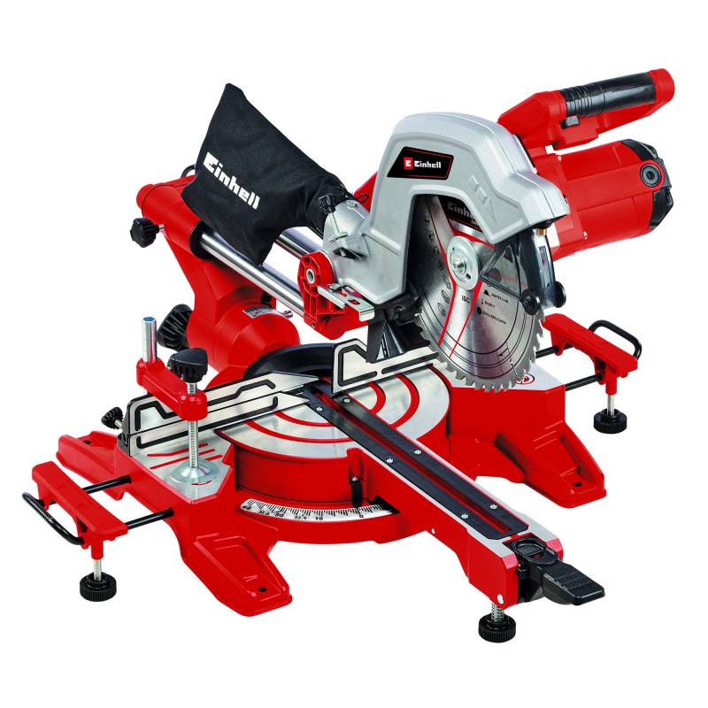 Einhell Zug-, Kapp- und Gehrungssäge 'TC-SM 254' rot 1800 W von Einhell