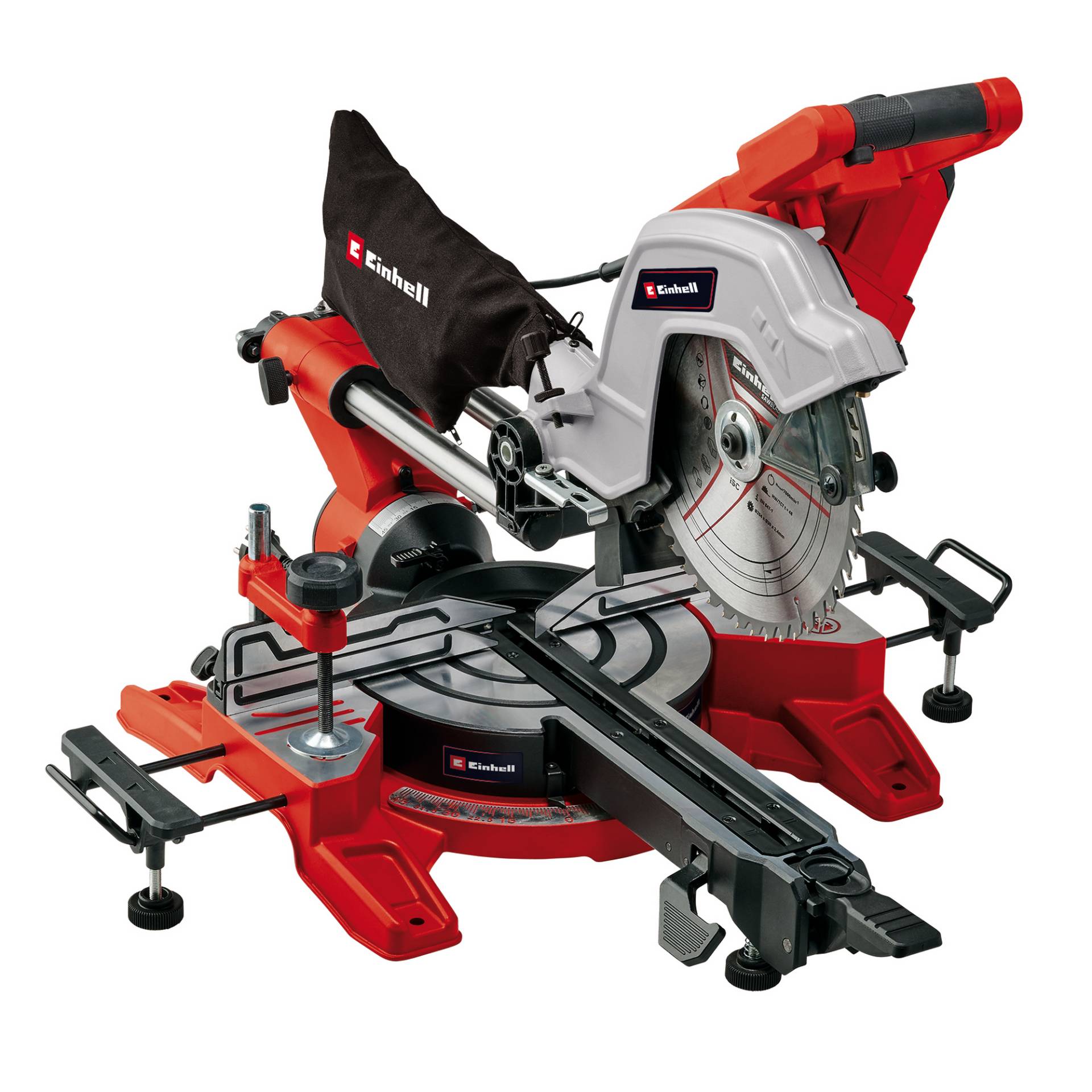 Einhell Zug-, Kapp- und Gehrungssäge 'TE-SM 10 L Dual' 1800 W rot Einhell Zug-, Kapp- und Gehrungssäge 'TE-SM 10 L Dual' 1800 W rot von Einhell