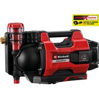 Einhell - automatische Akku-Gartenpumpe aquinna 18/30 f led automatic Power X-Change (18 v, max. 3000 L/h, max. 28 m Förderhöhe, Automatikfunktion, 2 von Einhell