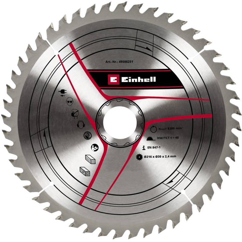 Einhell Accessory Sägeblatt für stationäre Sägen HM Ø 216 x 30 x 2,4 mm Z48 Einhell Accessory Sägeblatt für stationäre Sägen HM Ø 216 x 30 x 2,4 mm Z48 von Einhell
