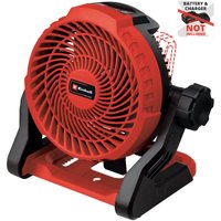 Akku-Ventilator ge-cf 18/2200 Li-Solo Power X-Change (18 v, Li-Ion, 3 Geschwindigkeitsstufen, 360° drehbarer Ventilatorkopf, Lieferung ohne Akku & von Einhell