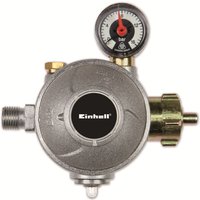 Einhell - Original Innendruckregler 50 mbar (Gasheizofen-Zubehör, 0,3 bis 16 bar Eingangsdruck, 50 mbar Ausgangsdruck, integriertes Manometer, von Einhell