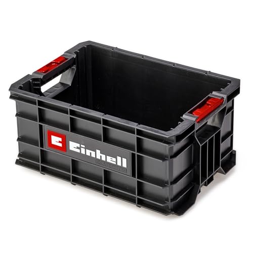 Original Einhell E-Case Werkzeugkiste (max. 90 kg, stapelbar, verriegelbar, kombinierbar mit Einhell E-Case System, Aufbewahrung & Transport von Zubehör und Werkzeug) von Einhell