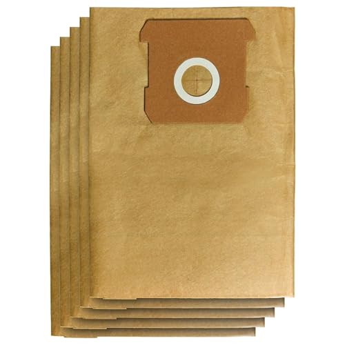 Original Einhell Schmutzfangsack 10 L (passend für Einhell Nass-Trockensauger mit 10 Liter-Behälter wie TE-VC 18/10 Li, 10 L Volumen, 5 Stück enthalten, aus Papier) von Einhell