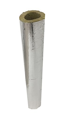 Rohrschale aus Steinwolle mit Aluminiumüberzug, Isolierung für Kaminrohre und Heizungen 120 mm Rohrschale aus Steinwolle mit Aluminiumüberzug, Isolierung für Kaminrohre und Heizungen 120 mm von EINSIDE