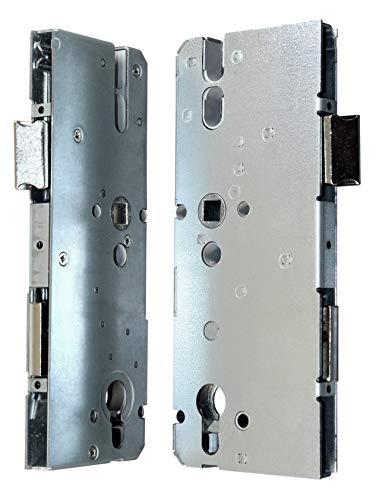 KFV Reparatur Schlosskasten Hauptschloss AS 8092 Dornmaß: 65mm (62mm) / Entfernung 92mm, incl. SN-TEC Montagematerial zum Schrauben und Nieten & SN-TEC Montageanleitung von Einsteckschlösser