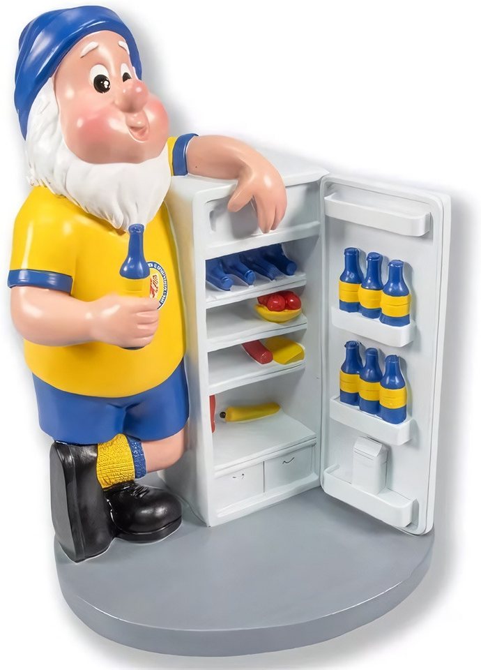 Eintracht Braunschweig Dekoobjekt EBS Gartenzwerg Kühlschrank von Eintracht Braunschweig