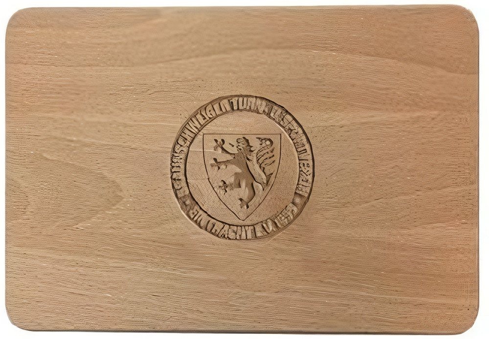 Eintracht Braunschweig Frühstücksbrett EBS Frühstücksbrettchen Logo Eintracht Braunschweig Frühstücksbrett EBS Frühstücksbrettchen Logo von Eintracht Braunschweig