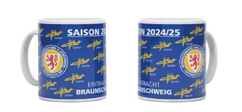 Eintracht Braunschweig Tasse - Signatur 2024/25 - Kaffeetasse Unterschriften BTSV Eintracht Braunschweig Tasse - Signatur 2024/25 - Kaffeetasse Unterschriften BTSV von Eintracht Braunschweig