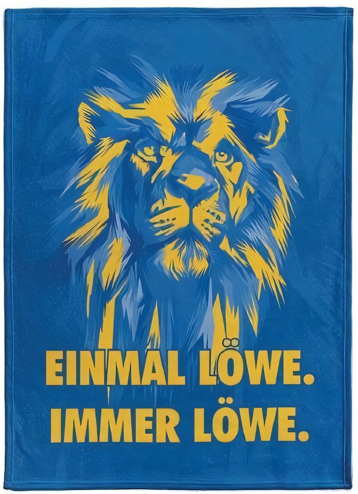 Wohndecke EBS Kuscheldecke Löwe, Eintracht Braunschweig von Eintracht Braunschweig