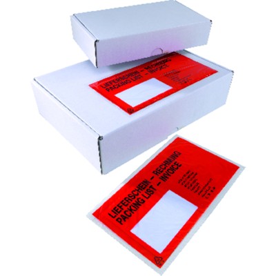 Selbstklebende Begleitpapiertaschen C6 von Einviro Pack