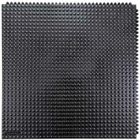 NoTrax Anti-Ermüdungsmatte SkywalkerHD™ ESD Nitrile, BxL 910 x 910 mm, schwarz von NoTrax
