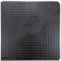 NoTrax Anti-Ermüdungsmatte SkywalkerHD™ ESD Nitrile, BxT 910 x 910 mm, schwarz von NoTrax