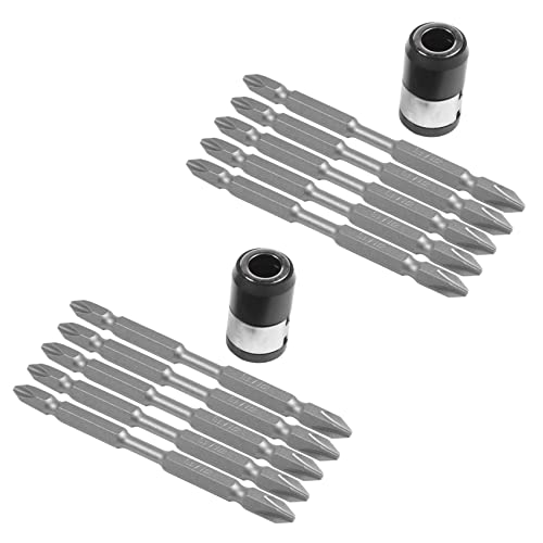 Eioeeklop 10 Stücke S2 Schraubendreher Bits Set 100 mm Magnet Treiber Stahl Doppel Kopf Sechskant Schaft mit Magnetisier Ring Eioeeklop 10 Stücke S2 Schraubendreher Bits Set 100 mm Magnet Treiber Stahl Doppel Kopf Sechskant Schaft mit Magnetisier Ring von Eioeeklop
