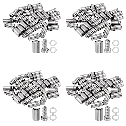 Eioeeklop 120 Stück 12 x 22mm Edelstahl Abstandshalter Glashalter Schilderbefestigung Eioeeklop 120 Stück 12 x 22mm Edelstahl Abstandshalter Glashalter Schilderbefestigung von Eioeeklop