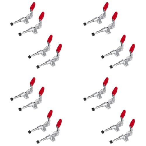 Eioeeklop 16 Stück GH-301AM 45Kg Toggle Klemme Schnell Spanner Ziehen Aktion Vertikale/Horizontale Klemmen Hand Werkzeug für die Holzbearbeitung Eioeeklop 16 Stück GH-301AM 45Kg Toggle Klemme Schnell Spanner Ziehen Aktion Vertikale/Horizontale Klemmen Hand Werkzeug für die Holzbearbeitung von Eioeeklop