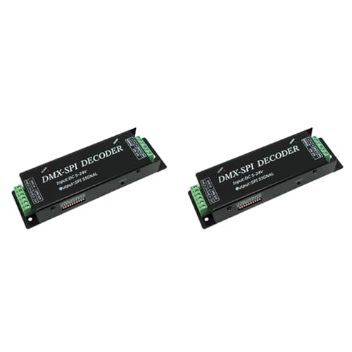Eioeeklop 2X DMX200 SPI Signal LED Controller zu Decoder für 2801 6803 2812 2811 Lichtband DC5V 12V 24V Eioeeklop 2X DMX200 SPI Signal LED Controller zu Decoder für 2801 6803 2812 2811 Lichtband DC5V 12V 24V von Eioeeklop
