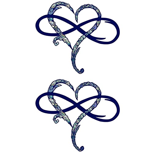 Eioeeklop 2X Metall Dekoration EIN Der Wand Einzigartiges Design Wand Kunst Raum Dekoration Ewige Liebe Unendliches Kunst Innen Einrichtung-S Eioeeklop 2X Metall Dekoration EIN Der Wand Einzigartiges Design Wand Kunst Raum Dekoration Ewige Liebe Unendliches Kunst Innen Einrichtung-S von Eioeeklop