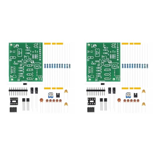 Eioeeklop 2X Sinus Dreieck Rechteckwelle NE555 Mehrkanal-Wellenformgeneratormodul DIY-Kits von Eioeeklop