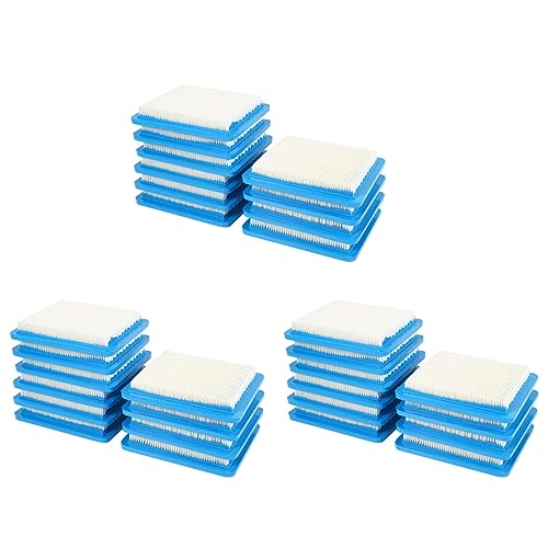 Eioeeklop 30Er Pack 491588S Luft Filter für Stratton 491588 4915885 Flacher Luft Filter Patronen Rasen Mäher Filter von Eioeeklop