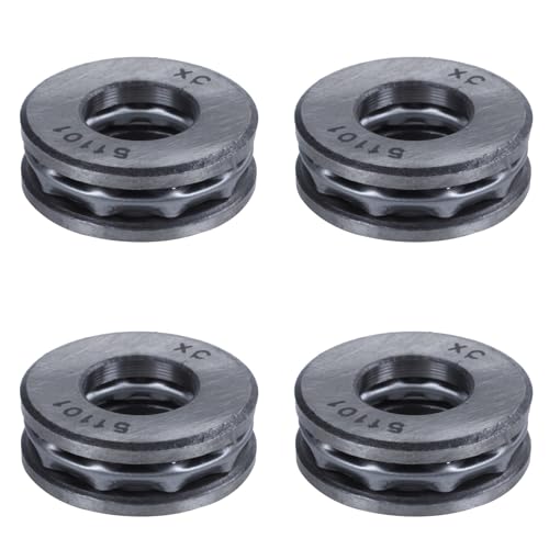 Eioeeklop 4X 51101 Axial-Kugellager, 12 x 26 x 9 mm von Eioeeklop
