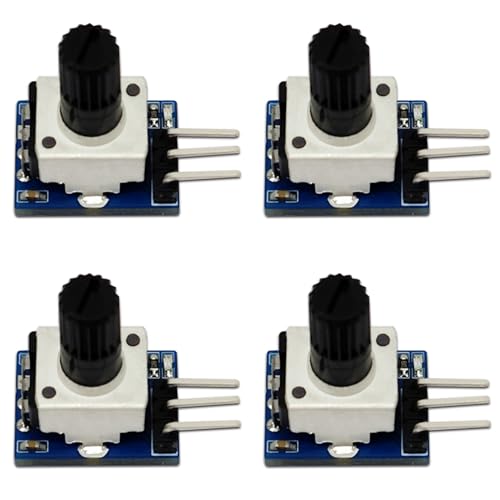 Eioeeklop 4X Kleiner Servomotor ESC-Tester PWM-Steuerung Mini DIY Brushless-Lüfter Modellflugzeug-Motordrehzahlregler von Eioeeklop
