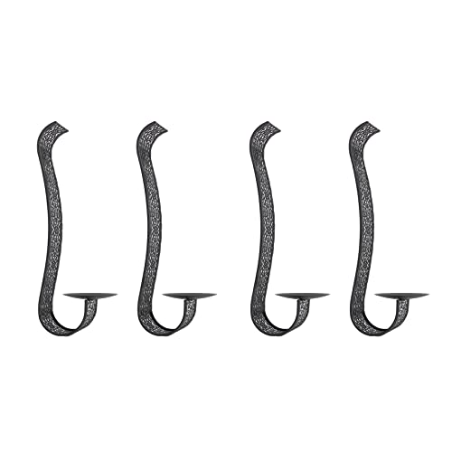 Eioeeklop 4X Wand Leuchter Kerzen Halter Wand Leuchter Kerzen Halter für Die Raum Dekoration Kerzen Ständer von Eioeeklop