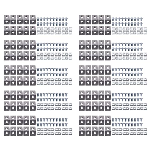 Eioeeklop 500 Teiliges Eck Profil Aluminium Profil Verbinder Set der Serie 2020 für 6 mm Schlitz Aluminium Profil Zubehör Eioeeklop 500 Teiliges Eck Profil Aluminium Profil Verbinder Set der Serie 2020 für 6 mm Schlitz Aluminium Profil Zubehör von Eioeeklop