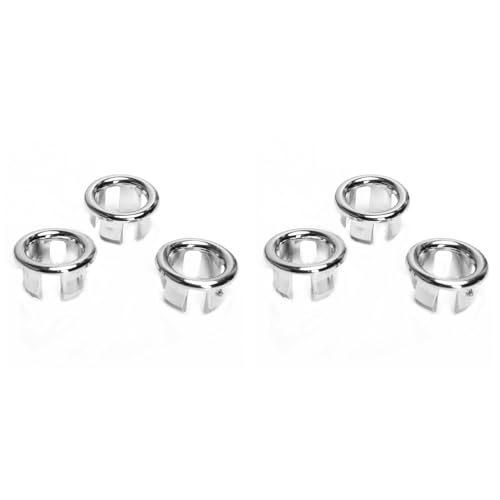 Eioeeklop 6 Badewanne Waschbecken Ring ÜBerlauf Abdeckung Waschbecken Waschbecken im Badezimmer Abdeckung Badezimmer Keramik Waschbecken ÜBerlauf Ring von Eioeeklop