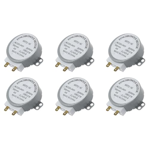 Eioeeklop 6X AC 220-240V 50 / 60Hz 5 / 6RPM 4W Drehscheibe Synchronmotor Fuer Miniwave Ofen Eioeeklop 6X AC 220-240V 50 / 60Hz 5 / 6RPM 4W Drehscheibe Synchronmotor Fuer Miniwave Ofen von Eioeeklop