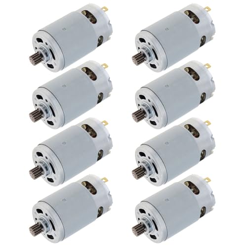 Eioeeklop 8X 21V RS550 Motor Bürstenmotor 14 Zähne Geeignet für 4/6 Kabelloses Mini-Logging-Säge-Kettensägenwerkzeug-Zubehör Eioeeklop 8X 21V RS550 Motor Bürstenmotor 14 Zähne Geeignet für 4/6 Kabelloses Mini-Logging-Säge-Kettensägenwerkzeug-Zubehör von Eioeeklop