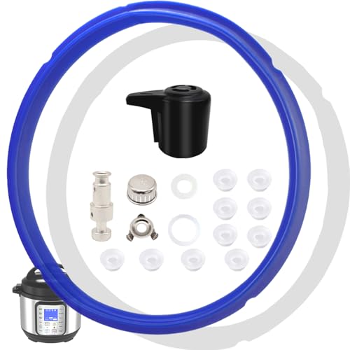 Premium 18-teiliges Komplett-Set für Instant Pot Zubehör, wesentliche Ersatzteile, inklusive Dichtungsring, 6 Quart, Dampfablassventil, für Instant Pot Duo 5/6 Qt IP-DUO50 IP-DUO60 Eiranoly Premium 18-teiliges Komplett-Set für Instant Pot Zubehör, wesentliche Ersatzteile, inklusive Dichtungsring, 6 Quart, Dampfablassventil, für Instant Pot Duo 5/6 Qt IP-DUO50 IP-DUO60 Eiranoly von Eiranoly