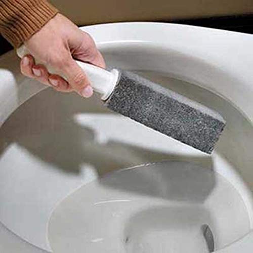 EisEyen 2 Stück Bimsstein Reinigungs WC Toilette Bürsten mit Griff Für Küche,Bad,Pool,Haushalts Reinigung von EisEyen