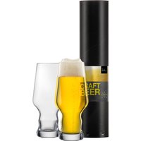 Eisch Germany Bierglas "CRAFT BEER EXPERTS", (Set, 2 tlg., 2 Craft Beer Becher in Geschenkröhre), 2-teilig, 450 ml von Eisch Germany