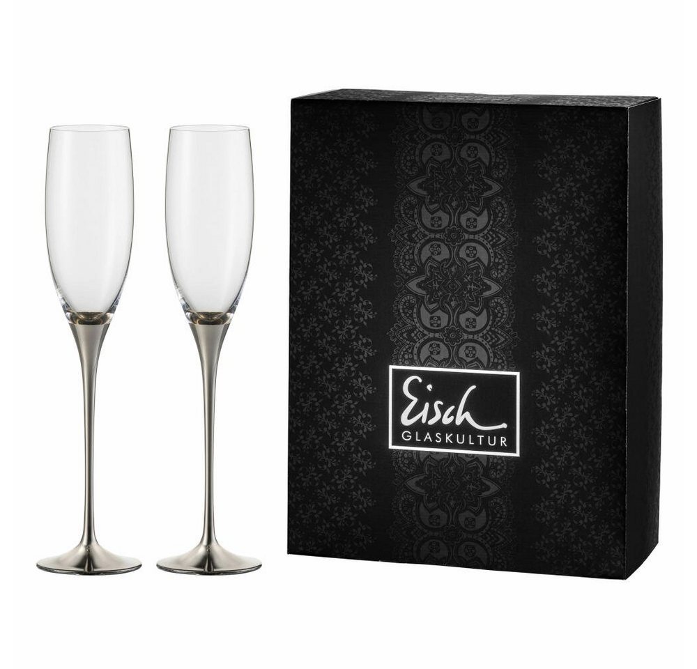 Eisch Germany Sektglas 2er Set Platin Champagner Exklusiv, Kristallglas Eisch Germany Sektglas 2er Set Platin Champagner Exklusiv, Kristallglas von Eisch Germany