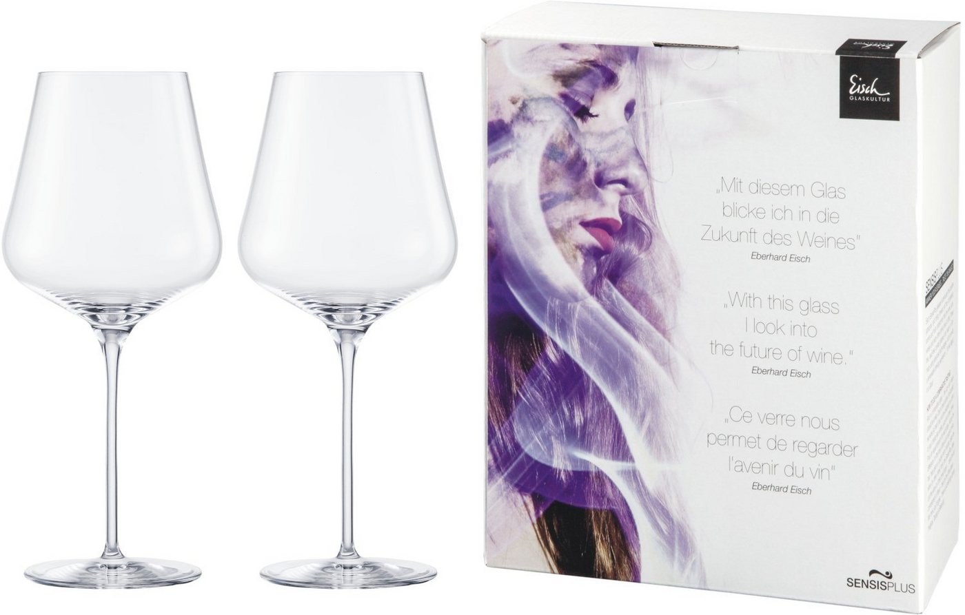 Eisch Germany Weinglas Sky SensisPlus Burgunder 2er Geschenkkarton, Kristallglas Eisch Germany Weinglas Sky SensisPlus Burgunder 2er Geschenkkarton, Kristallglas von Eisch Germany